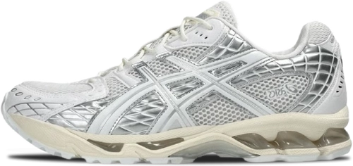 image de Asics Gel Nimbus 10 1 White Pure Silver 1203a761 100