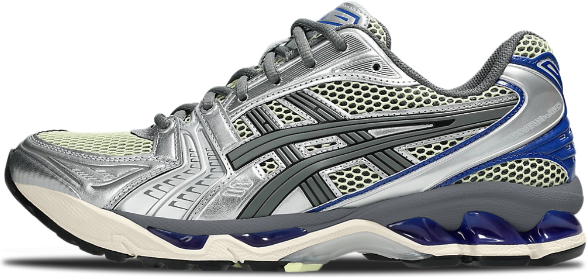 ASICS Gel-Kayano 14 SOFT YELLOW BLUE