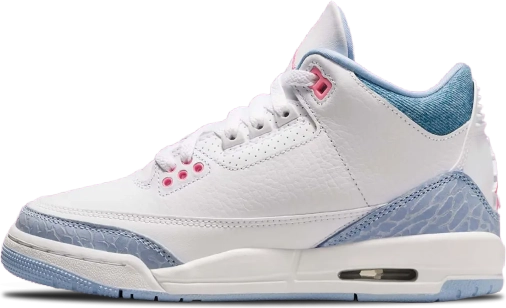 Air Jordan 3 Retro GS WHITE COBALT BLISS 