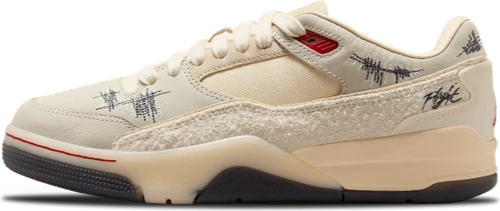 image de Who Decides War Jordan Flight Court Wmns Coconut Milk Hq2958 100
