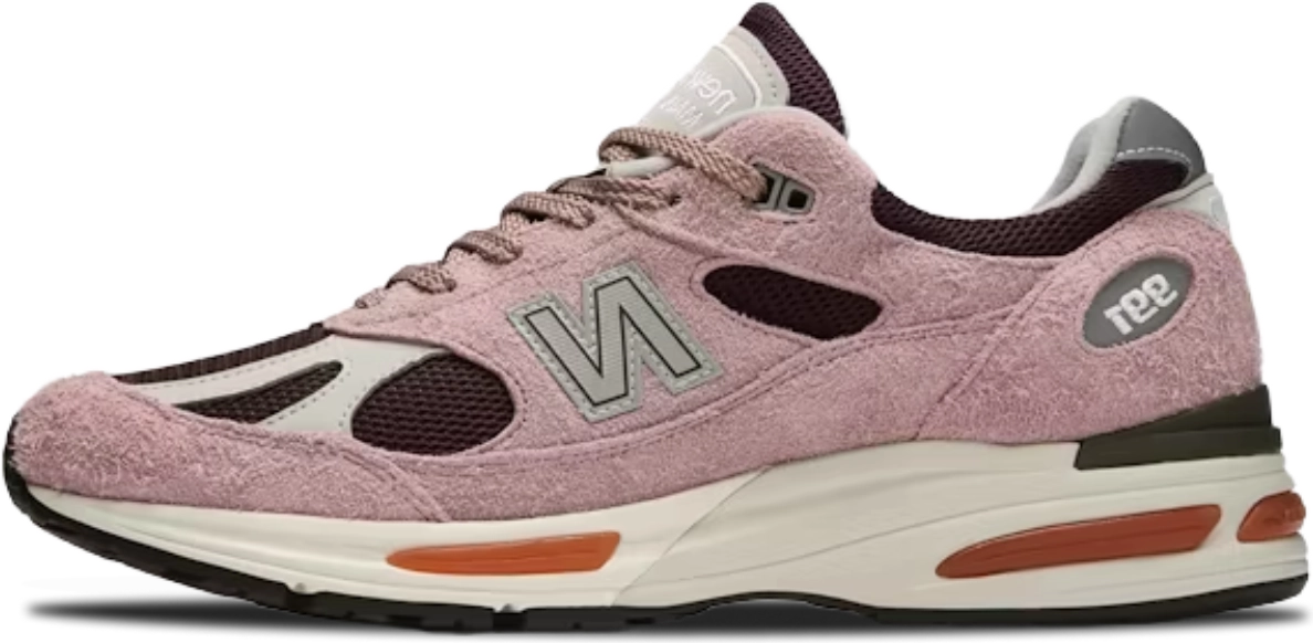 New Balance 991v2 Made in UK GRAPE SORBET PINK MAUVE