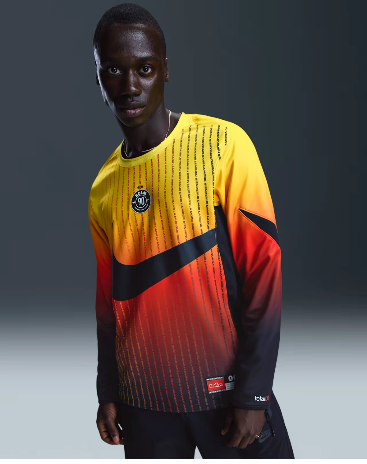 BDLM x Nike Total 90 Long-sleeve T-shirt 