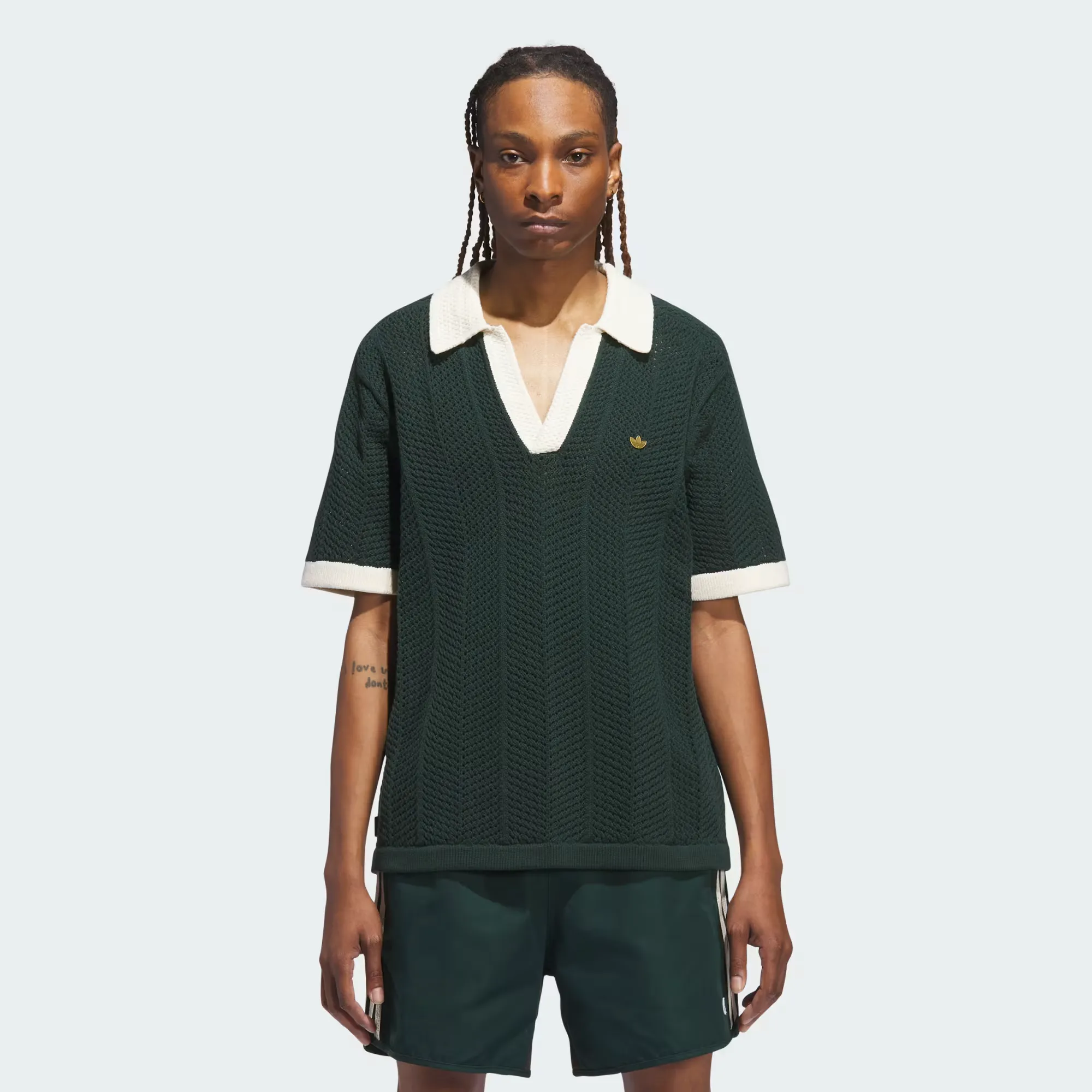222D2B_CLOT-x-adidas-Knit-Polo_GREEN-NIGHT_IK2942_img1