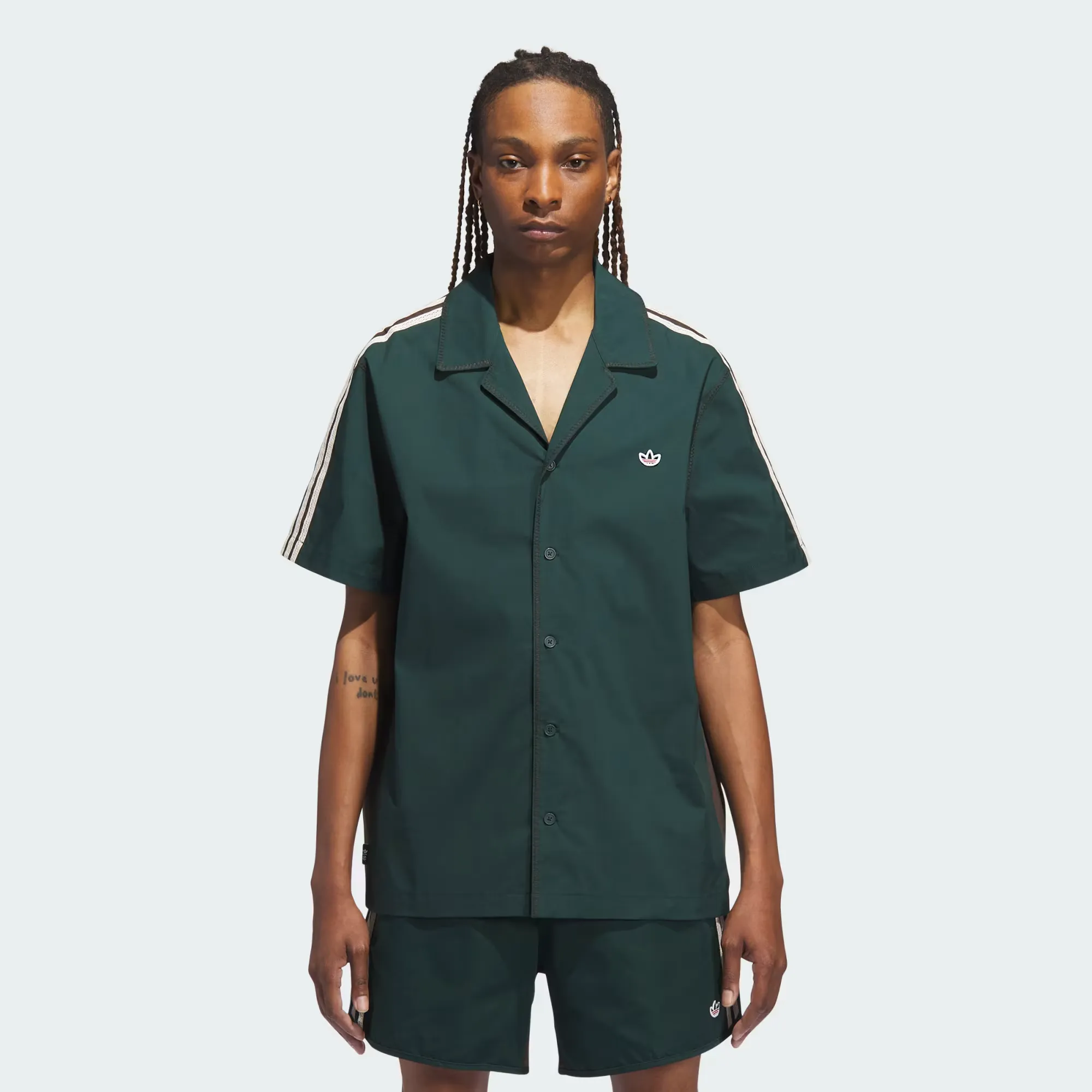 2F4A48_CLOT-x-adidas-Bowling-Shirt_DARK-BROWN_JP3870_img1