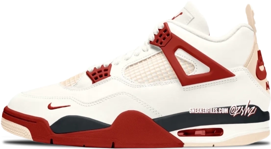 Nigel Sylvester x Air Jordan 4 SAIL CINNABAR