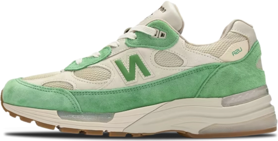 Every Now & Then x New Balance 992 Made in USA MINT GUM