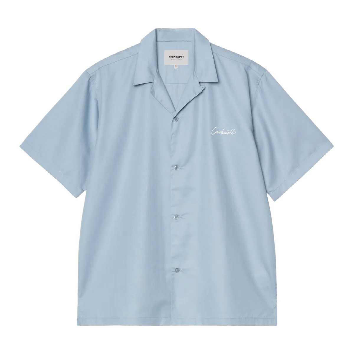 image de Image thumbnail Carhartt WIP S/S Delray Shirt FROSTED BLUE I0314650ROXX