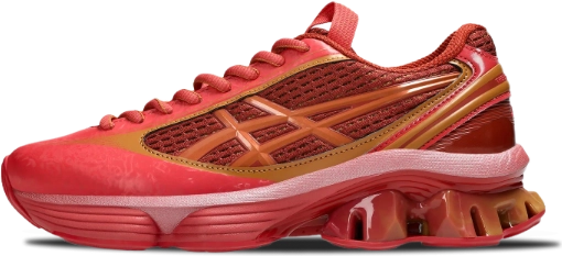 Kiko Kostadinov x Asics US6-S Gel-Kinetic Fluent CAYENNE