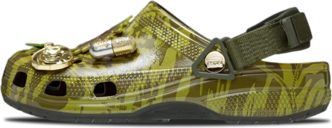 Aries Arise x Crocs Classic Clog ALGAE