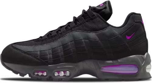 image de Nike Air Max 95 Big Bubble Black Vivid Purple Ih4457 001