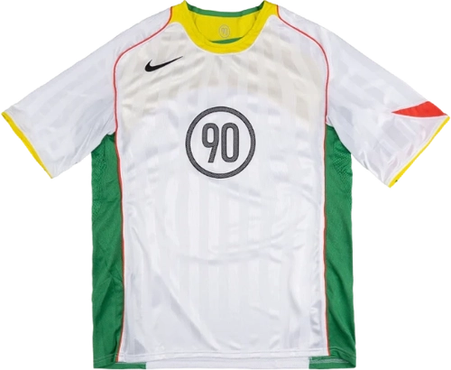 Nike Total 90 Dri Fit Soccer Jersey White Opti Yellow Ib4218 100 image
