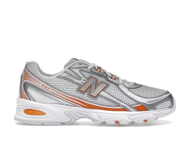New Balance 740 WHITE ORANGE SILVER - view 0