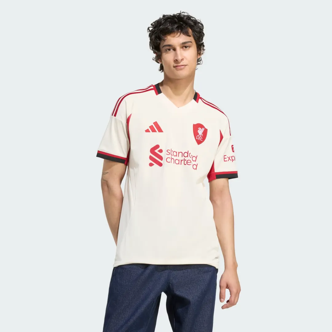 Image thumbnail adidas Liverpool FC Away Jersey 2025/26 WONDER WHITE JV6487 image