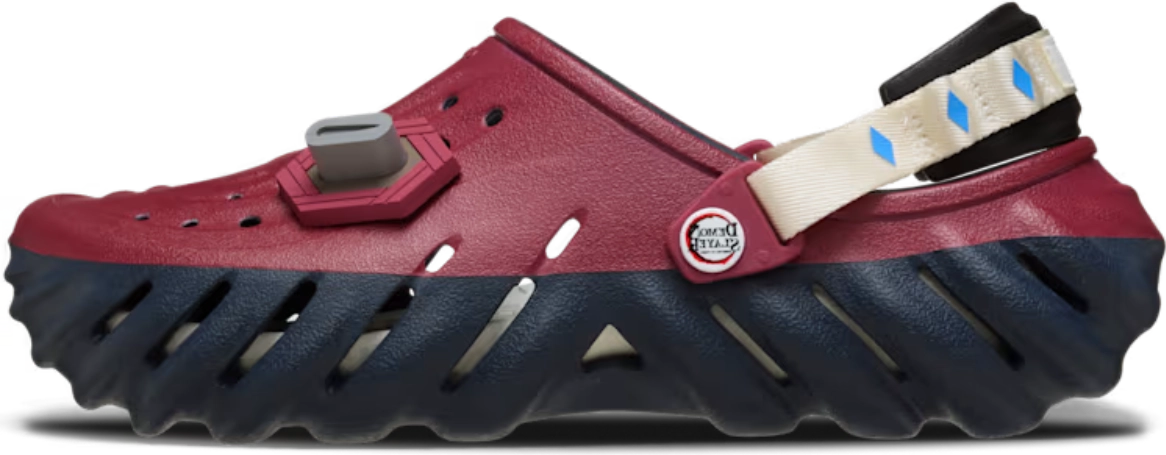 Demon Slayer x Crocs Echo Clog GIYU TOMIOKA
