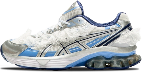 image de Shushu Tong Asics Gel Kinetic Fluent White Dive Blue 1203a822 101