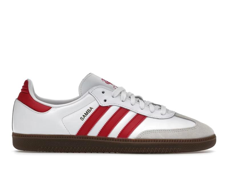 adidas Samba Liverpool FC CLOUD WHITE STRAWBERRY RED - view 0