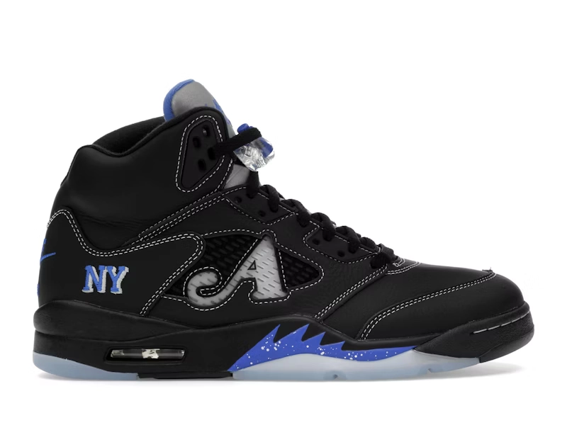 Awake NY x Air Jordan 5 Black Racer Blue - view 0