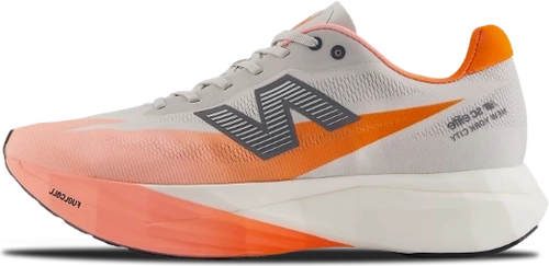 image de New Balance Tcs Nyc Marathon Fuelcell Supercomp Elite V5 Grapefruit Grey Matter Mrcelny5