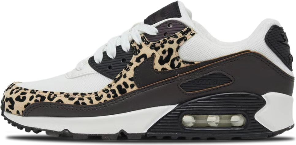 Nike Air Max 90 WMNS LEOPARD BURGUNDY