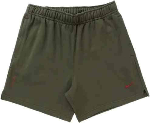 Nocta Nike Fleece Shorts Cargo Khaki Fq0408 325 image