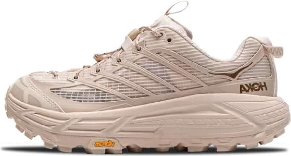 HOKA Mafate Three2 Grid Vibram CREAM