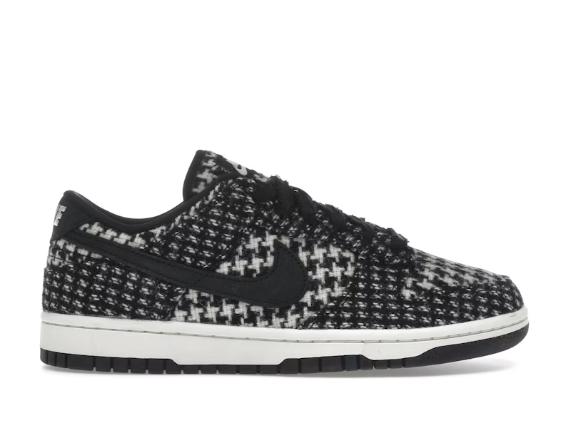 Harris Tweed x Nike Dunk Low WMNS WHITE BLACK - view 0