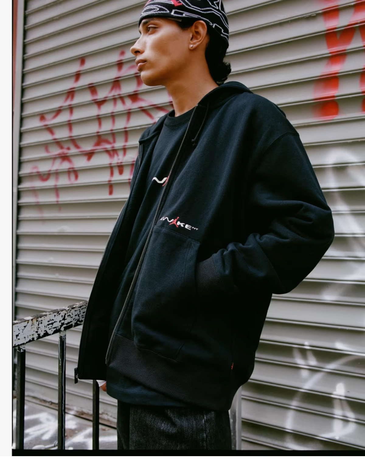 Awake NY x Jordan Fleece Zip Hoodie 