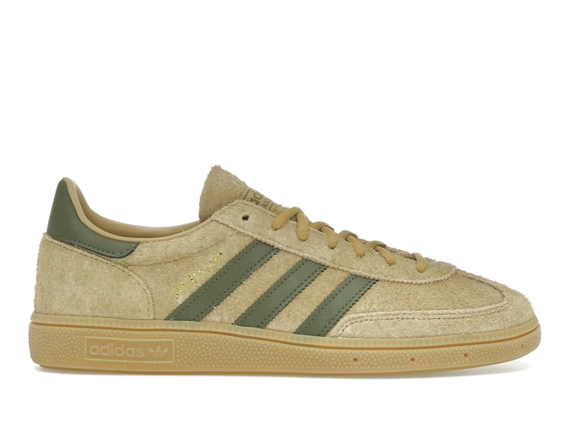 adidas Handball Spezial GOLDEN BEIGE FOCUS OLIVE - view 0