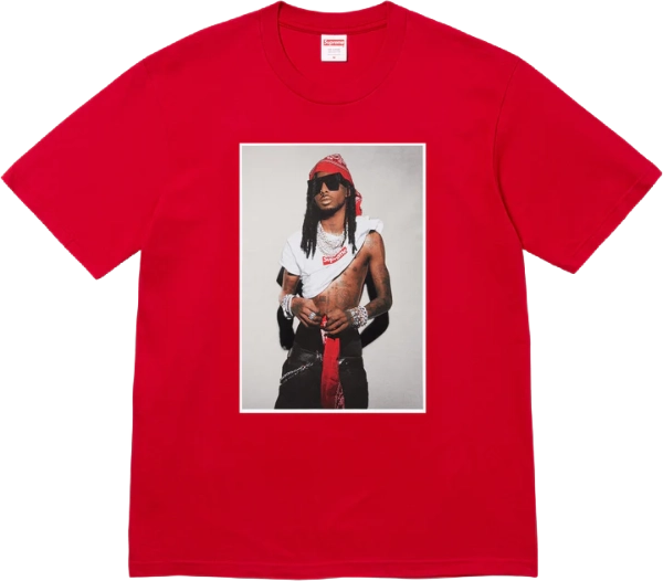 Playboi Carti x Supreme T-shirt RED