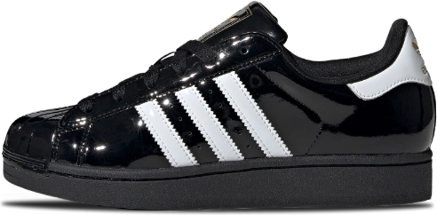 adidas Superstar BLACK PATENT LEATHER