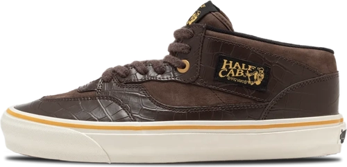 image de Vans Otw Half Cab 33 Vibram Demitasse Brown Patent Vn000e93ghr1