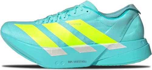 image de Adidas Adizero Adios Pro 4 Flash Aqua Lucid Lemon Jr1251