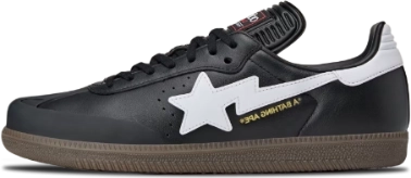 image de Bape Adidas Samba Core Black Jr9246