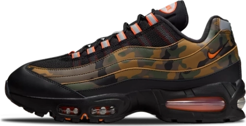 image de Nike Air Max 95 Black Golden Beige Camo Hq1973 001