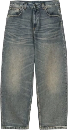 Image de Carhartt Wip Brandon Pant Blue Worn Washed I035893014q