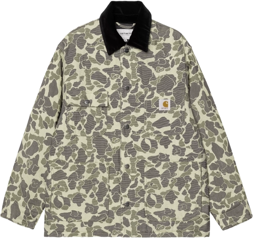 Carhartt Wip Tapestry Chore Coat Camo Duck Jacquard I0353293ckxx image