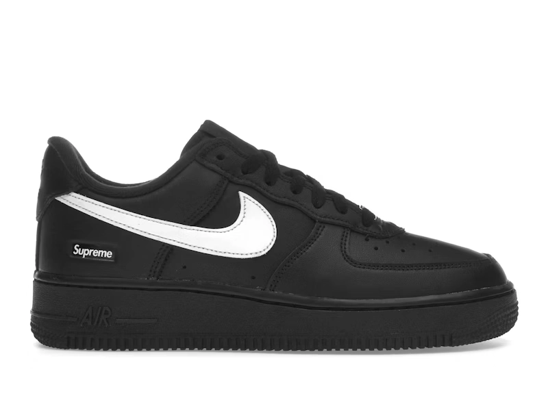 Supreme x Nike Air Force 1 Low BLACK - view 0