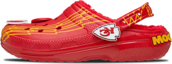 NFL x Crocs Classic Lined Clog KANSAS CITY CHIEFS
