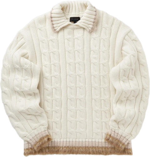 Image de Lacoste Knitted Sweater Farine Ah3731 70v