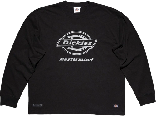 image de Mastermind Dickies Longsleeve T Shirt Black Dk0a8d83blk1