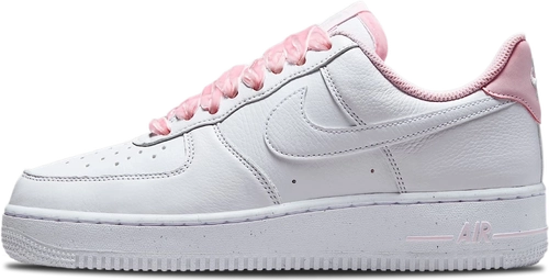 Nike Air Force 1 Low 07 Pink Velvet Laces Hv4403 601