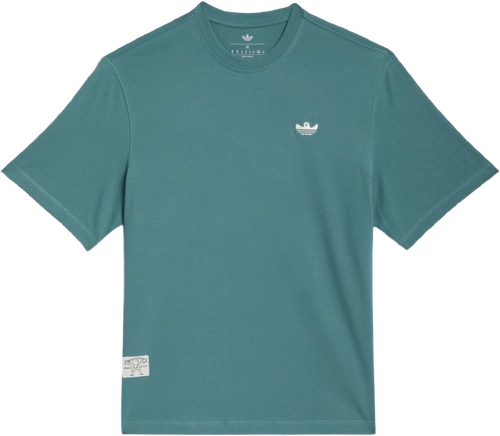 Image thumbnail adidas Shmoofoil Heavyweight T-Shirt PRELOVED TEAL JX5448 image