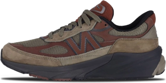 New Balance 990v6 Made in USA DARK CAMO RICH OAK