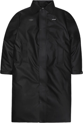 Rains Umbro Manager Coat Black 20920 01 image