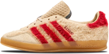 adidas Gazelle Indoor WMNS FURRY TAN RED