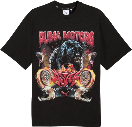 A$AP Rocky x Puma Motors T-Shirt BLACK