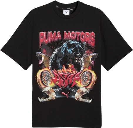 Image de Asap Rocky Puma Motors T Shirt Black 636188 01