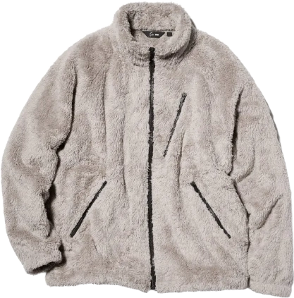 Needles x Uniqlo Fleece Jacket BEIGE
