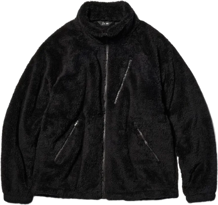 Needles x Uniqlo Fleece Jacket BLACK