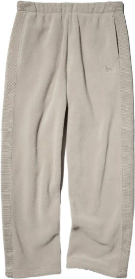 Needles x Uniqlo Fleece Wide Pants BEIGE